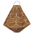 Miniatyrbillede 1 af 6: VONROC Havelampe - Solar - Solcelle | Luna Pentagon | 300x300mm | LED | Guld