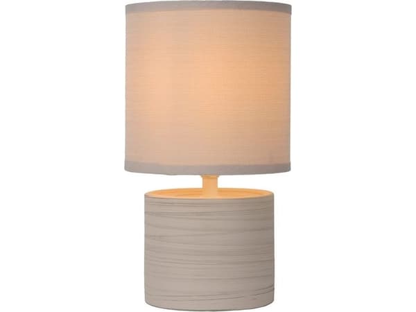 Lucide bordlampe Creme bordlampe Lucide GREASBY 47502/81/38