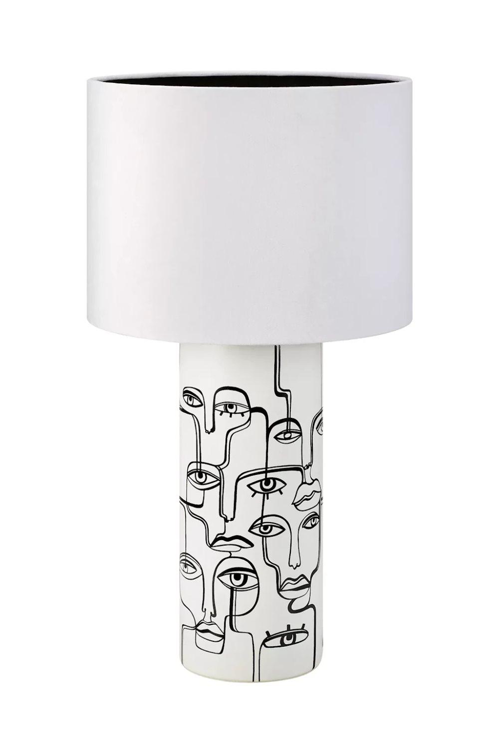Family Bordslampa 61 cm Vit