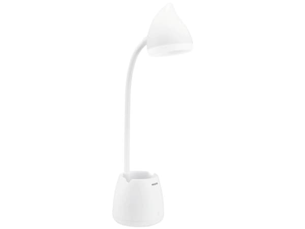 Philips Toiminnollinen 8719514443778, Valkoinen, Muovi, Kotitoimisto, Työhuone, IP20, Ei vaihdettavissa oleva hehkulamppu, 4,5 W
