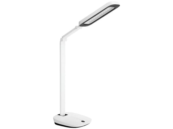 Philips Funksjonell Robot Plus-skrivebordslampe, Hvit, Metall, Soverom, Tidsriktig, IP20, II