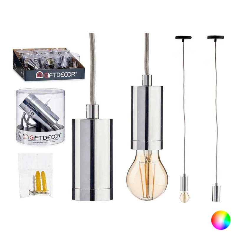 Taklampa Stål Aluminium (94,5 x 10 x 10 cm)