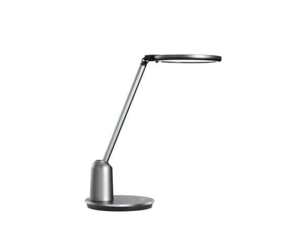 Philips Funksjonell Einstein-skrivebordslampe, Sølv, Metall, Soverom, Tidsriktig, IP20, II Sølv