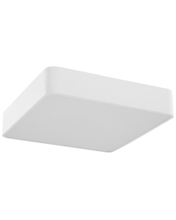 Kattovalaisin valkoinen 46 x 10 x 46 cm teräs akryyli integroitu LED-valo neliö max 40W