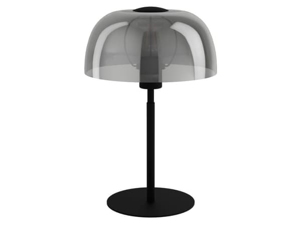EGLO 900141, Svart, Transparent, Glas, Stål, Sovrum, Matsal, Vardagsrum, Svart, IP20, II Svart, Transparent