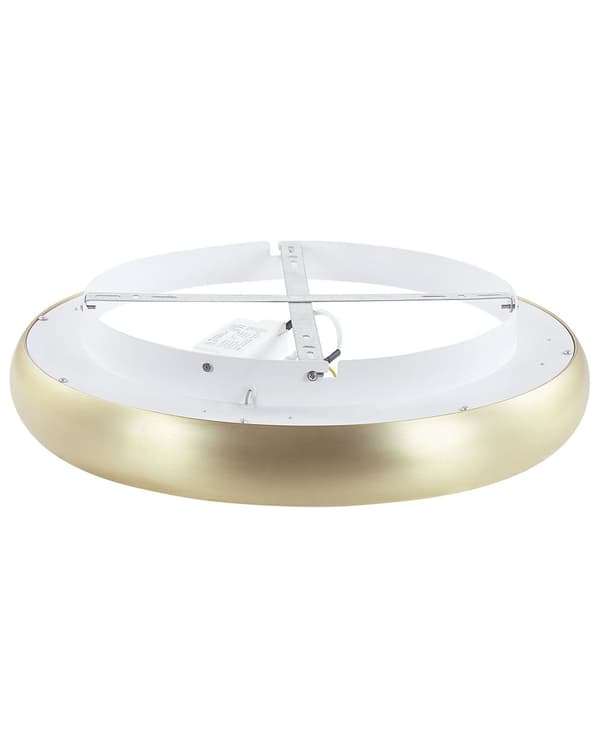 Loftslampe Guld Syntetisk Stål Integreret LED-lys Rund form Dekorativ Moderne Belysning