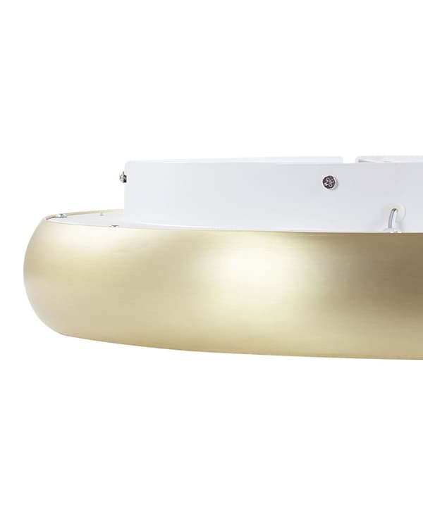 Loftslampe Guld Syntetisk Stål Integreret LED-lys Rund form Dekorativ Moderne Belysning