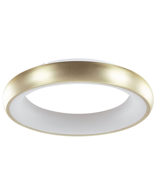 Loftslampe Guld Syntetisk Stål Integreret LED-lys Rund form Dekorativ Moderne Belysning