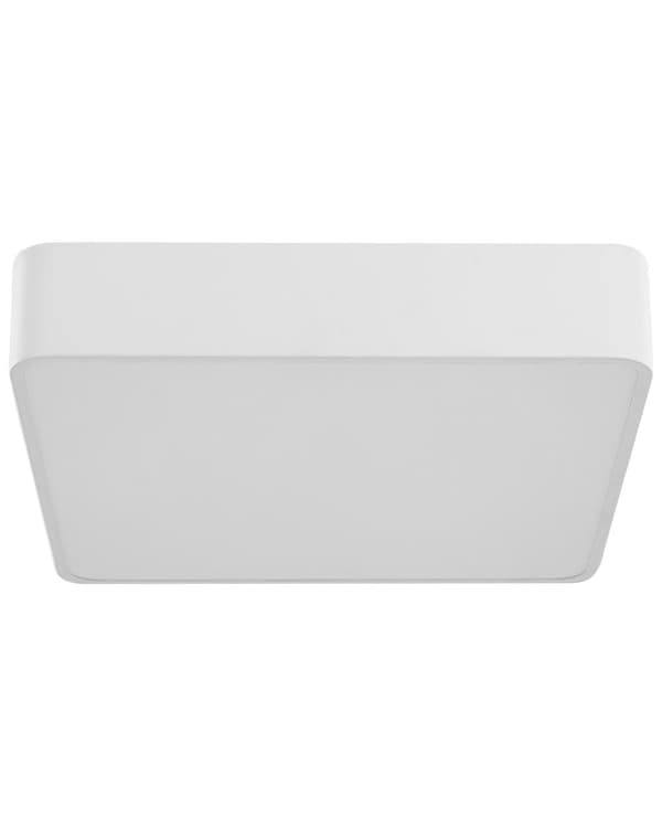 Loft LED Lampe Hvid Metal Akryl Opal Skærm LED Varmt Hvidt Lys Firkantet