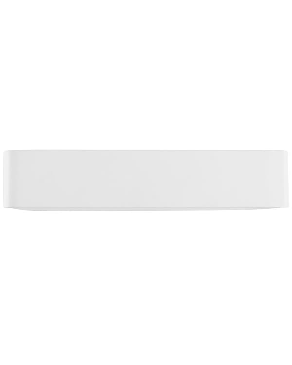 Loft LED Lampe Hvid Metal Akryl Opal Skærm LED Varmt Hvidt Lys Firkantet