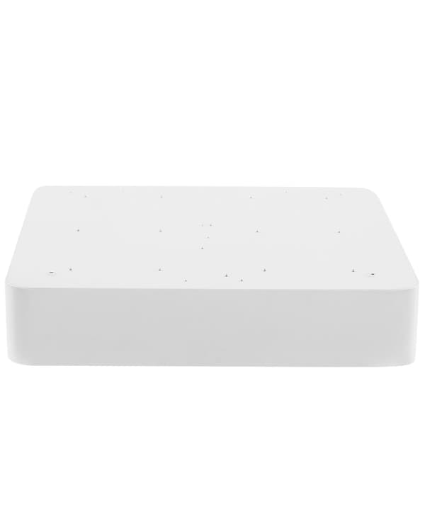 Loft LED Lampe Hvid Metal Akryl Opal Skærm LED Varmt Hvidt Lys Firkantet