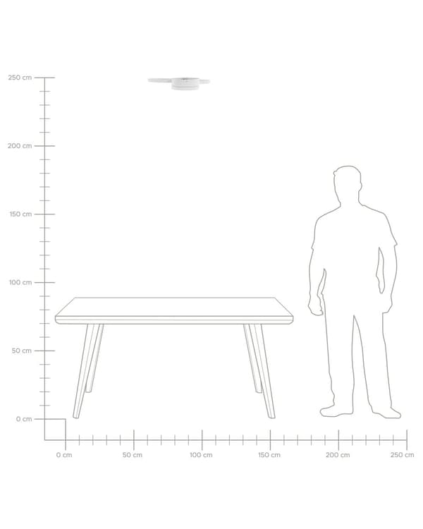 Loftslampe Hvid Stål Aluminium Akryl ø 23 / 18 / 18 cm Integreret LED-lys Rund Form 3 Skærme Dekorativ Moderne Glamour Stue Værelseindretning
