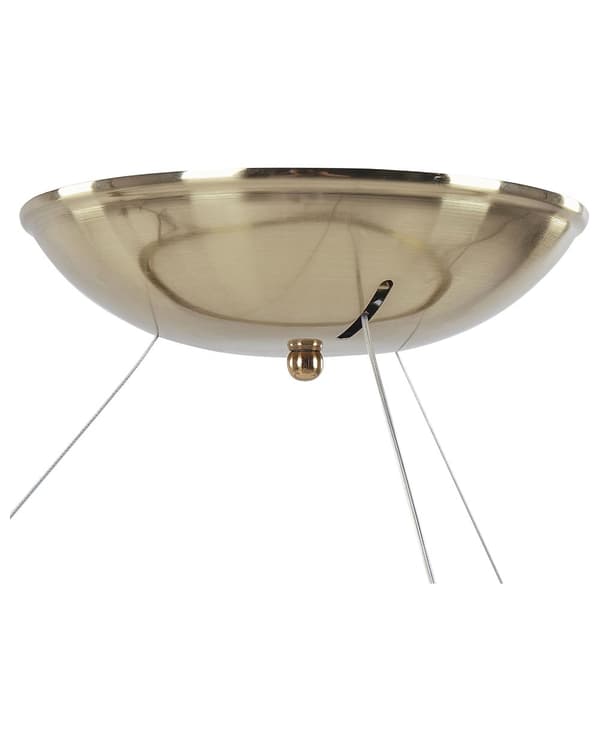 Pendel Guld Metal Integreret LED Lys Nyhed Rund Form Hængende Moderne Glamourøs Belysning