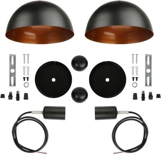 Hängande lampor Matsal | Industriell Vardagsrum | Taklampa Pendell Lamp | Inuti | Svart guld