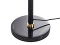 Miniatyrbillede 9 af 10: Bordlampe Sort Guld Hvid Glas metal 55 cm Lampeskærm Halvkugle Sengelampe Mat Stue Soveværelse Klassisk Stil