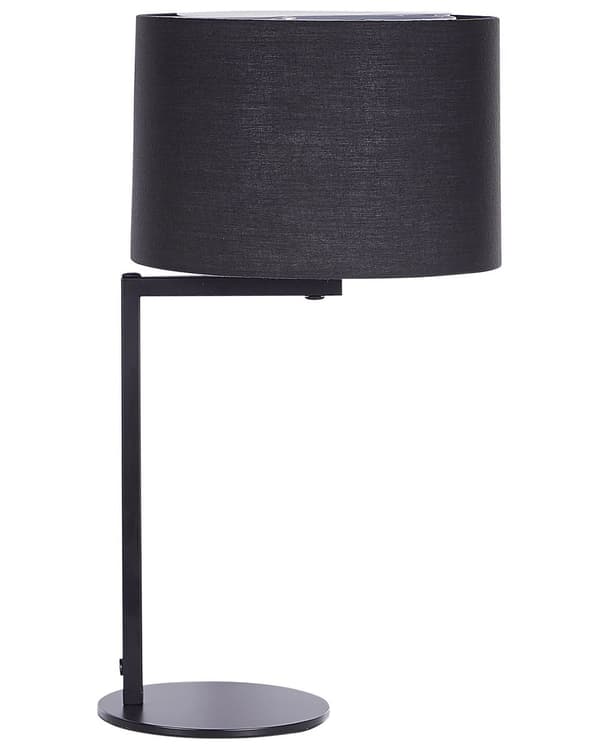 Pöytävalaisin musta metallia polyesteriä 49 cm makuuhuone olohuone moderni tyyli