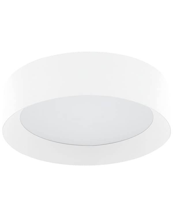 Kattovalaisin valkoinen metallia LED-valolla ⌀ 45 cm pyöreä moderni tyyli