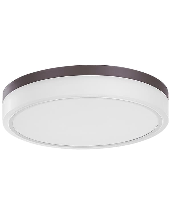 Kattovalaisin valkoinen metallia akryylia LED-valolla ⌀ 40 cm pyöreä moderni tyyli