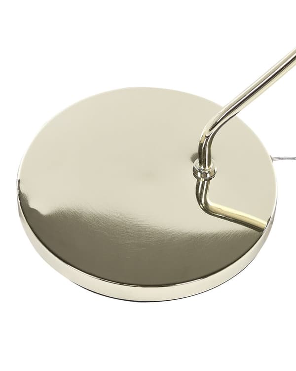 Gulvlampe Guld Metal 188 cm Buet Ben Krom Stue Værelse Moderne Stil