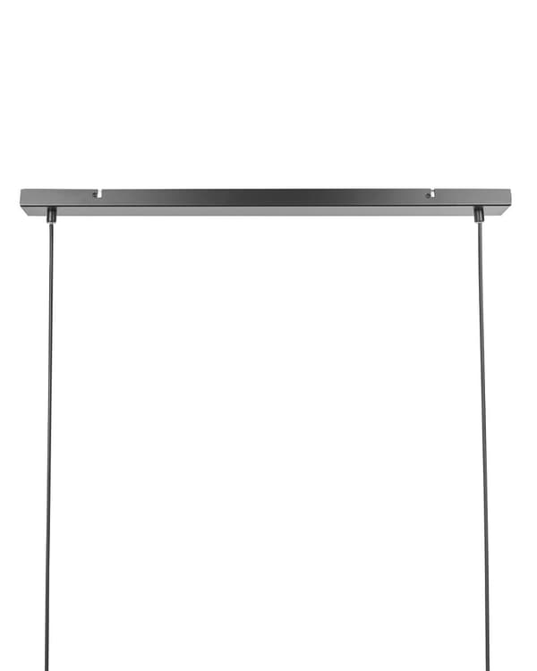 Hængelampe Sort Guld Metal 107 cm Runde skærme Retro Traditionelt Design Spisestue Stue