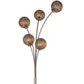 Miniatyrbild 1 av 5: Modern golvlampa - Claire - Guldfärgad med 5-ljus