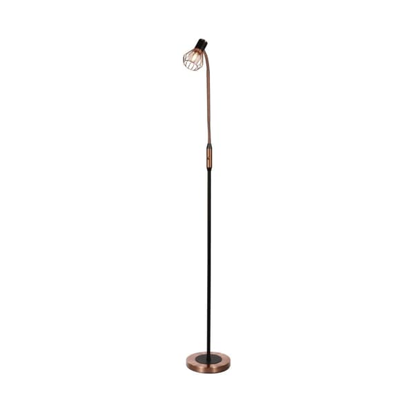 Golvlampa i koppar Industriell - Allison