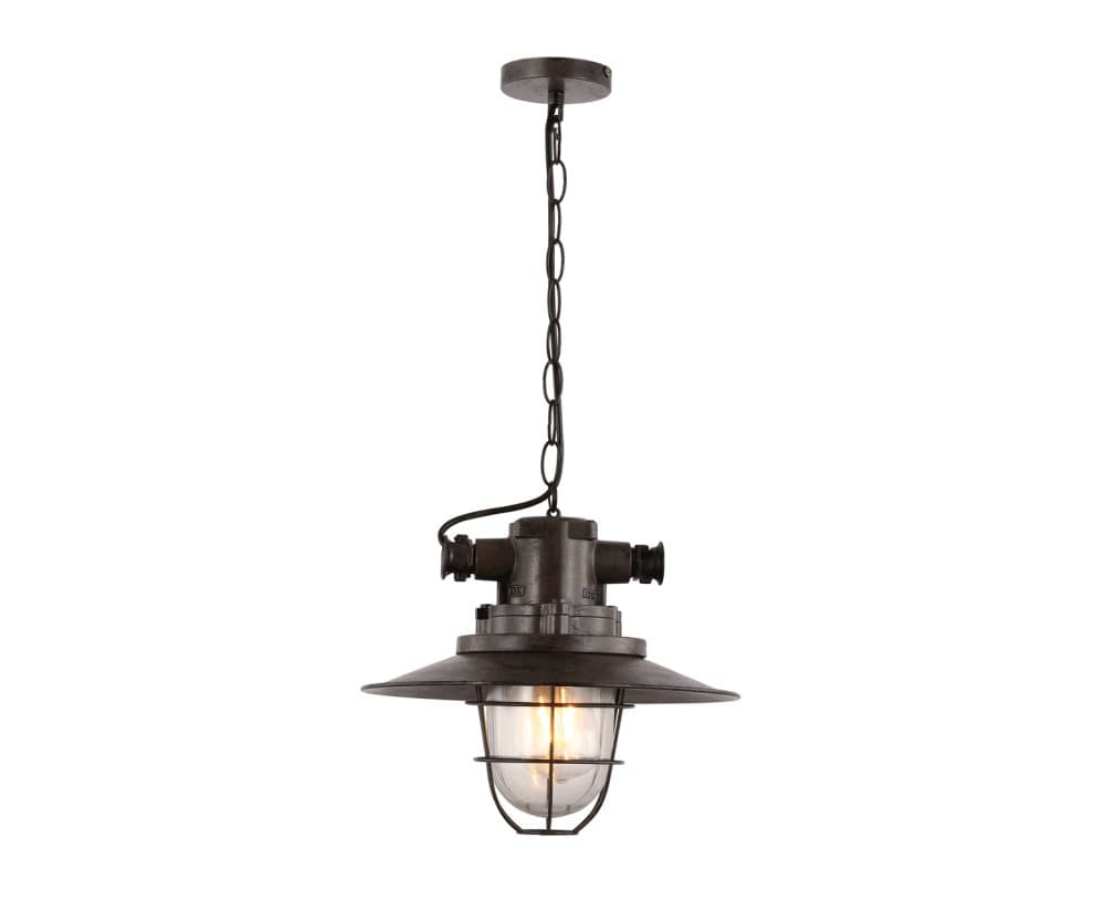 Industristil hängande taklampa E27 - Fender