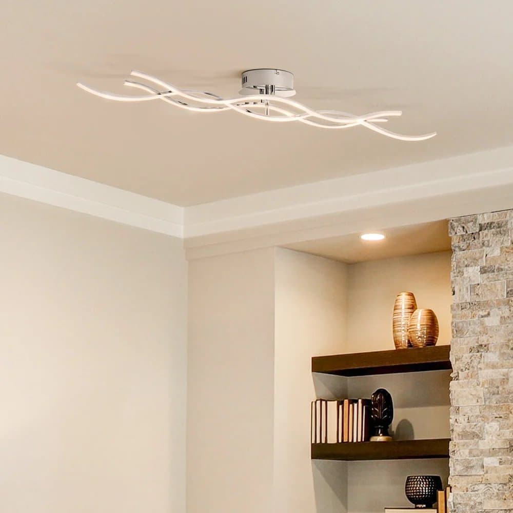 Modern taklampa inkl LED dimbar i 3 steg - Emma