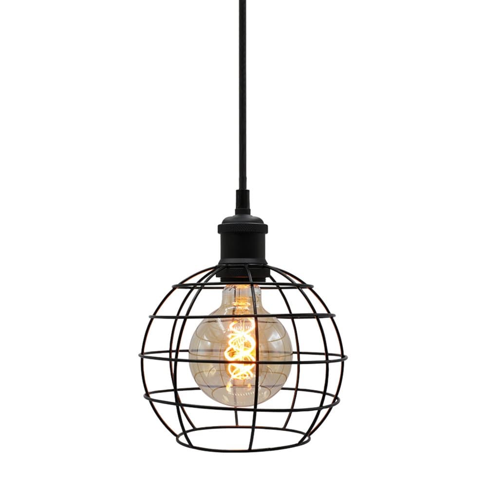 Hänglampa Hugo - Taklampa bur i industristil