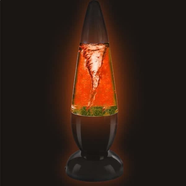 Tornadoeffekt LED-belysningslampa originallampa * Mått: 25 x 9 x 9 cm* Batteri: 3 AA-batterier (ingår ej)* Effekt
