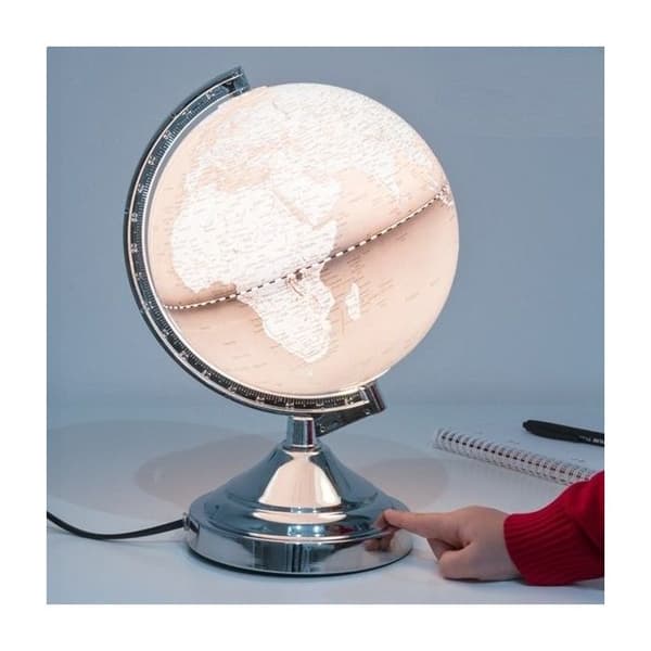 Planet earth lampa lysande planisphere globe * Mått: 20 x 32 x 22 cm * Material: plast