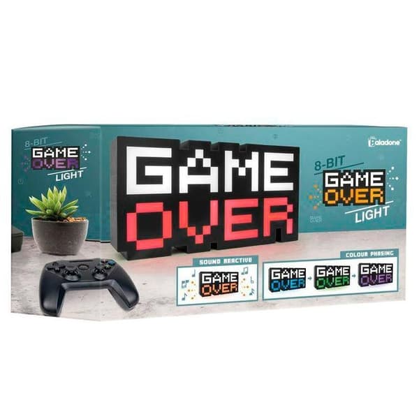 Game Over 8-BIT lamp