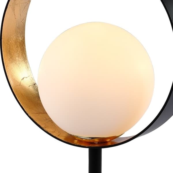 Bordslampa svart och guldfärgad G9 sockel - Carlie