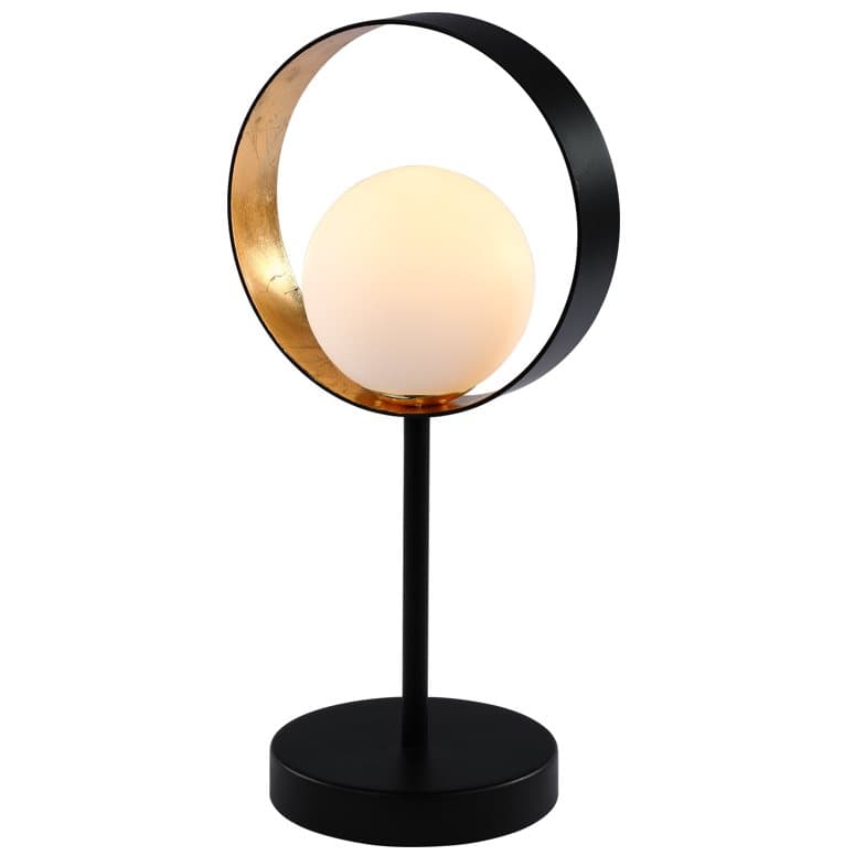 Bordslampa svart och guldfärgad G9 sockel - Carlie
