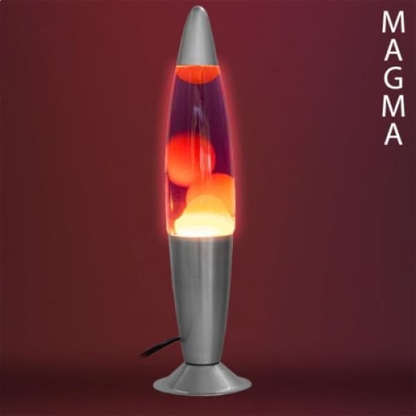 Lavalampa - Magma - Raket - Blå - 34x9x9 cm - 25W - Inomhus