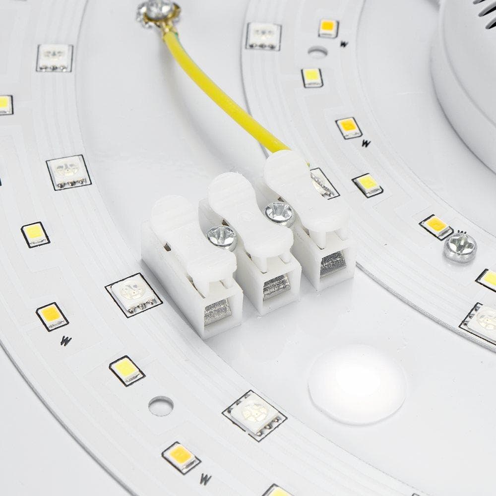 60W RGB musik taklampa takljus bluetooth APP + fjärrkontroll