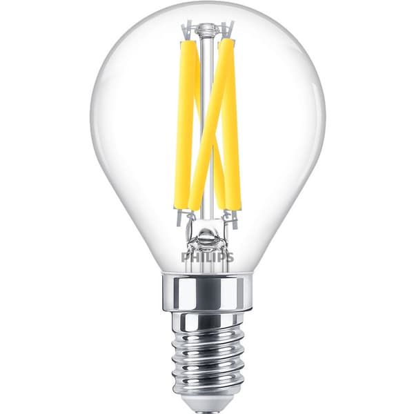 LED E14 Klot 3,4W (40W) Klar Dim WarmGlow 470