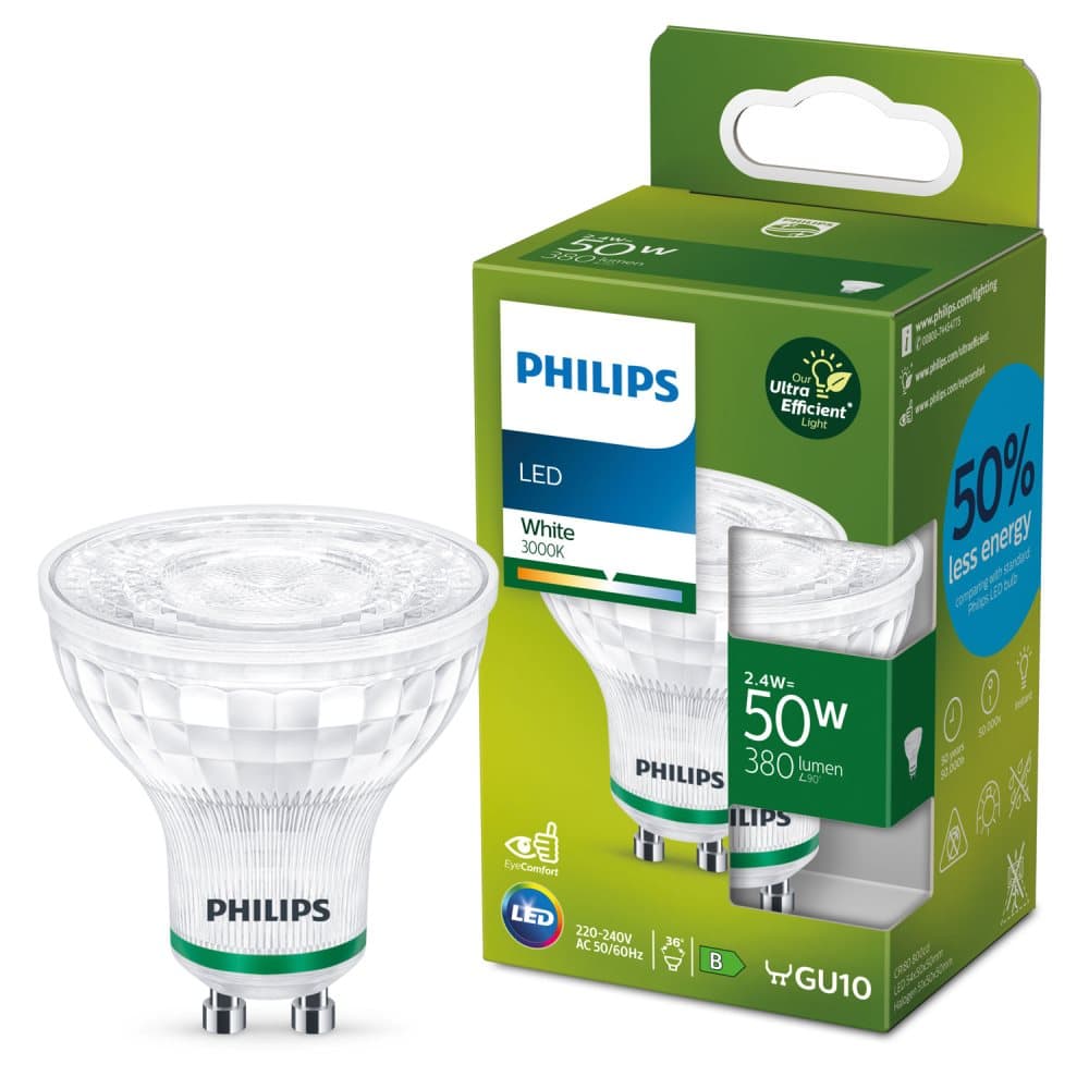 LED GU10 Spot 50W 380lm Energiklass B