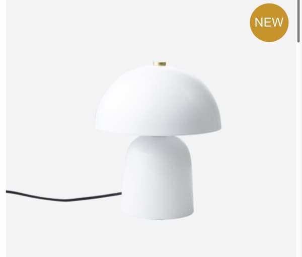 Bordslampa Fungi Vit