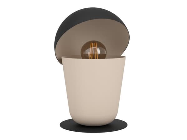 EGLO 900396, Sort, Sand, Stål, Soverom, Spise rom, Stue, Sort, IP20, II
