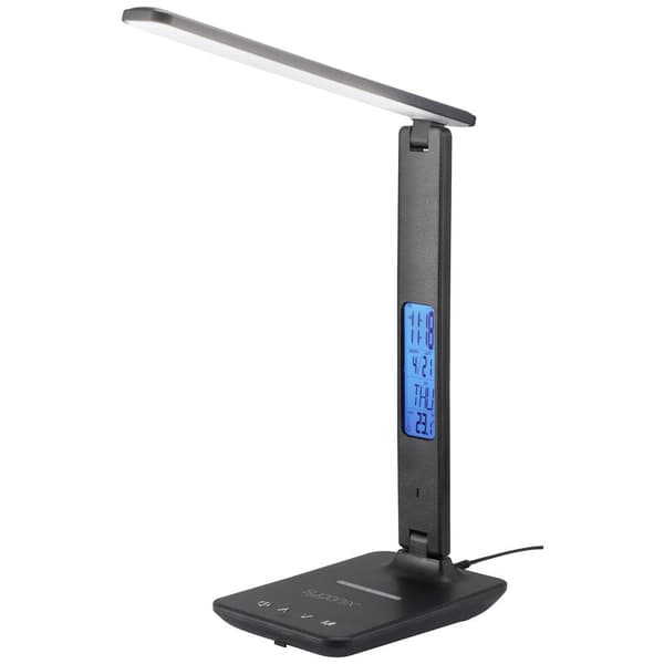 Sygonix TX26C SY-4963268 Skrivbordslampa Svart