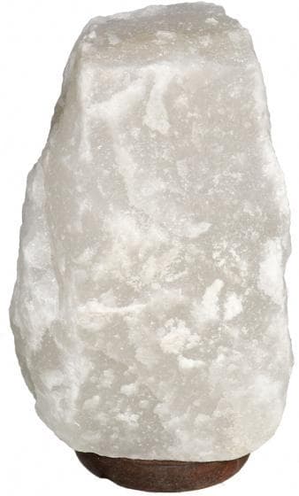 saltlampa 13 x 15 x 28 cm saltkristall/trävit
