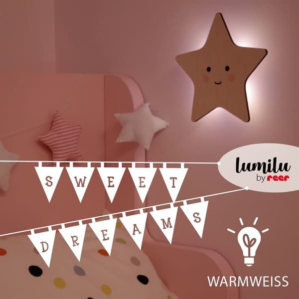 Nattlampa Silhouette Light Lumilu, REER
