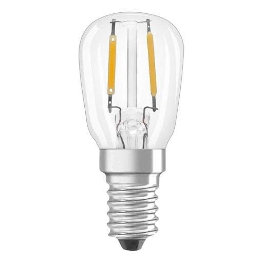 Ofärgade päronformade LED-lampor, 2 W, E14-sockel, 50 st