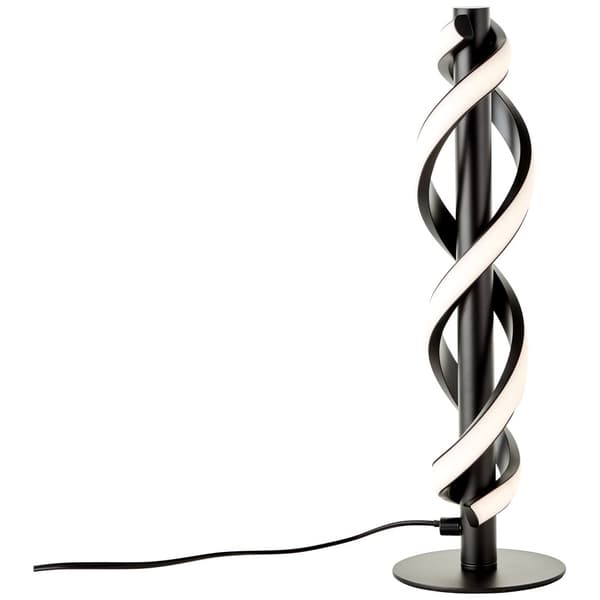 Brilliant Amalie LED pöytävalaisin 38cm musta, metalli/muovi, 1x integroitu LED, 9 W, (valovirta: 1100lm, valon väri: 3000K)