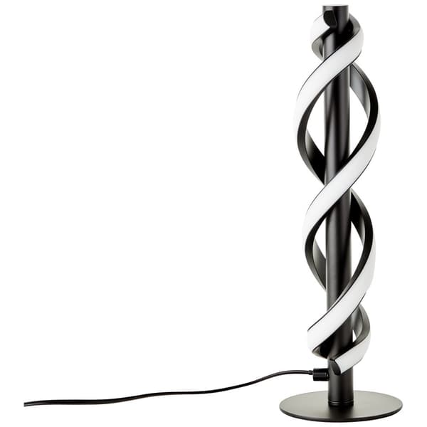 Brilliant Amalie LED pöytävalaisin 38cm musta, metalli/muovi, 1x integroitu LED, 9 W, (valovirta: 1100lm, valon väri: 3000K)