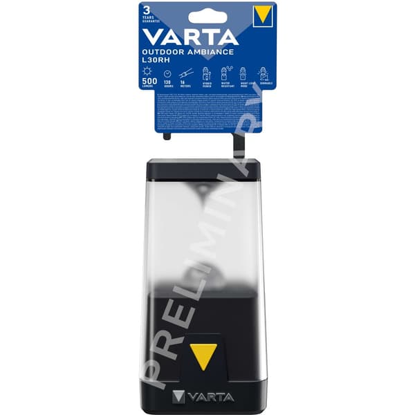 Varta Outdoor Ambiance L30RH Lantern Camping lyhty