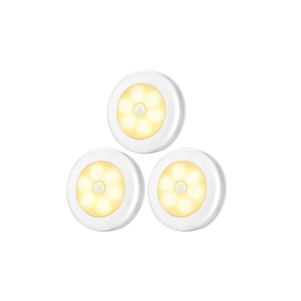 LED rörelsesensor nattljus 2700K 3-pack Varm vit