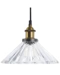 Miniatyrbilde 1 av 8: Pendel Hengende Lampe Svart Messing Metall Rund 1 Lys Klassisk