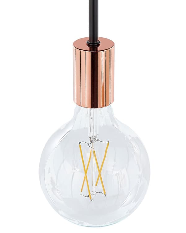 Taklampe 3-Lamper Industriell Loftstil Kobbefarge
